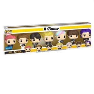 New In Box Funko POP Rocks BTS Butter- 7pk